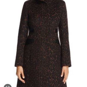 Via Spiga Leopard Coat